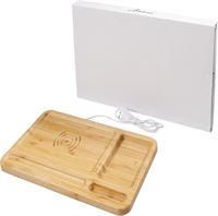 Organizer da scrivania con ricarica wireless 5 W